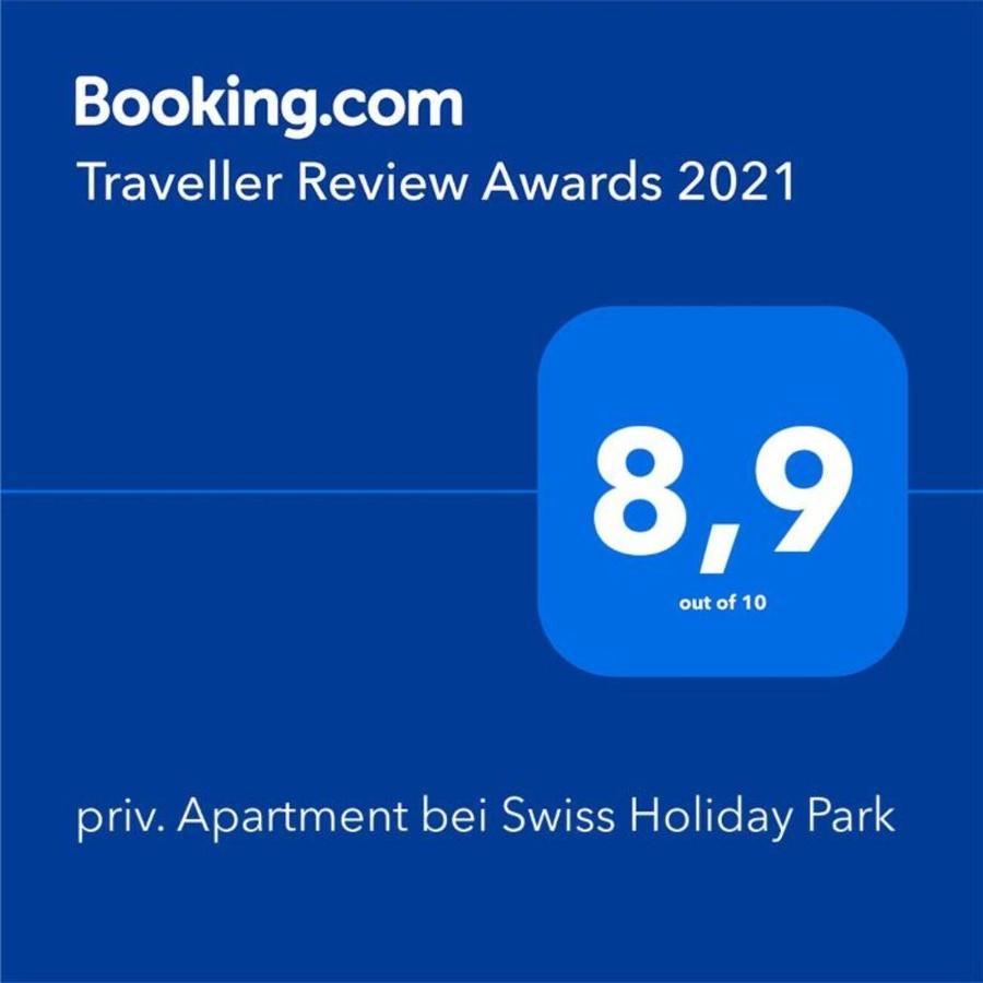 Priv. Apartment Bei Swiss Holiday Park Morschach Ngoại thất bức ảnh
